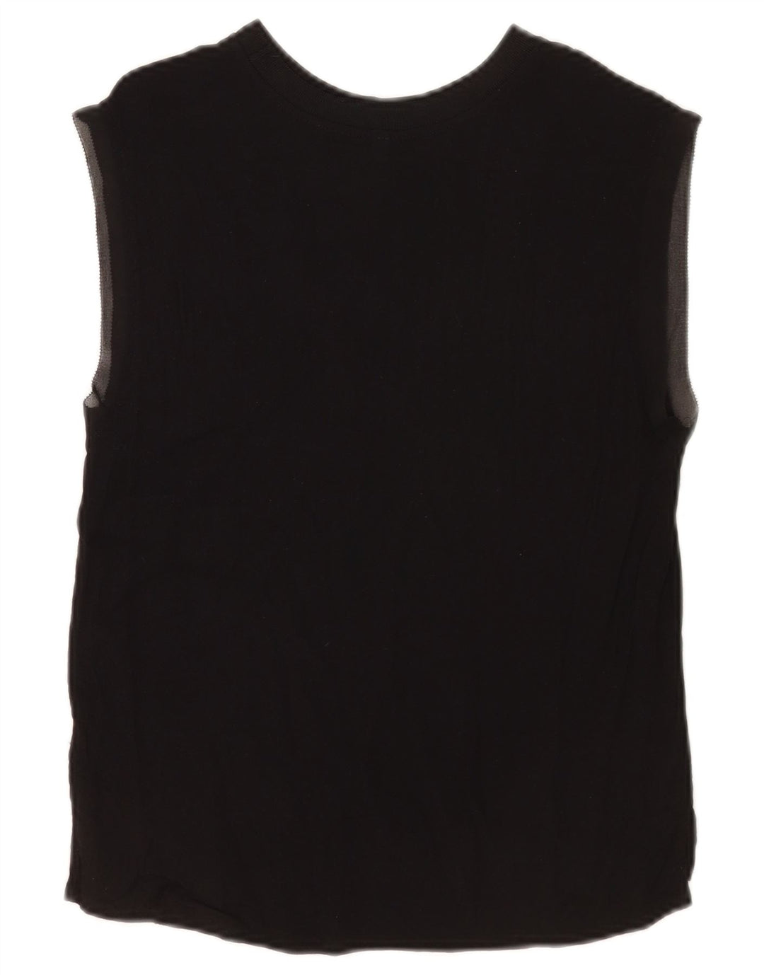 PEPE Jeans Canottiera da donna UK 10 Small Nera in viscosa