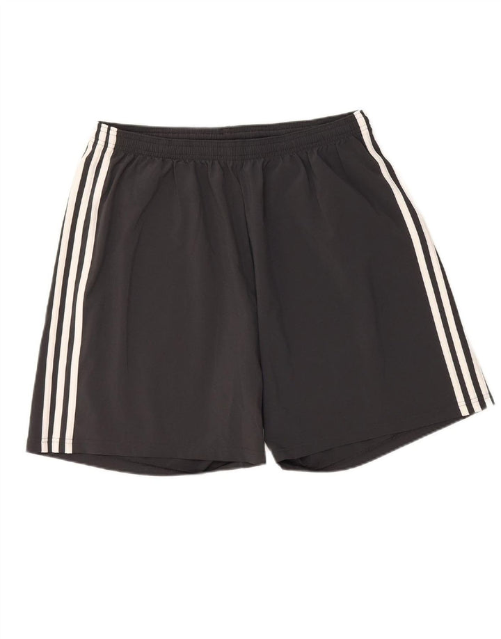 ADIDAS Mens Climalite Sport Shorts XL  Black Polyester Vintage Adidas and Second-Hand Adidas from Messina Hembry 