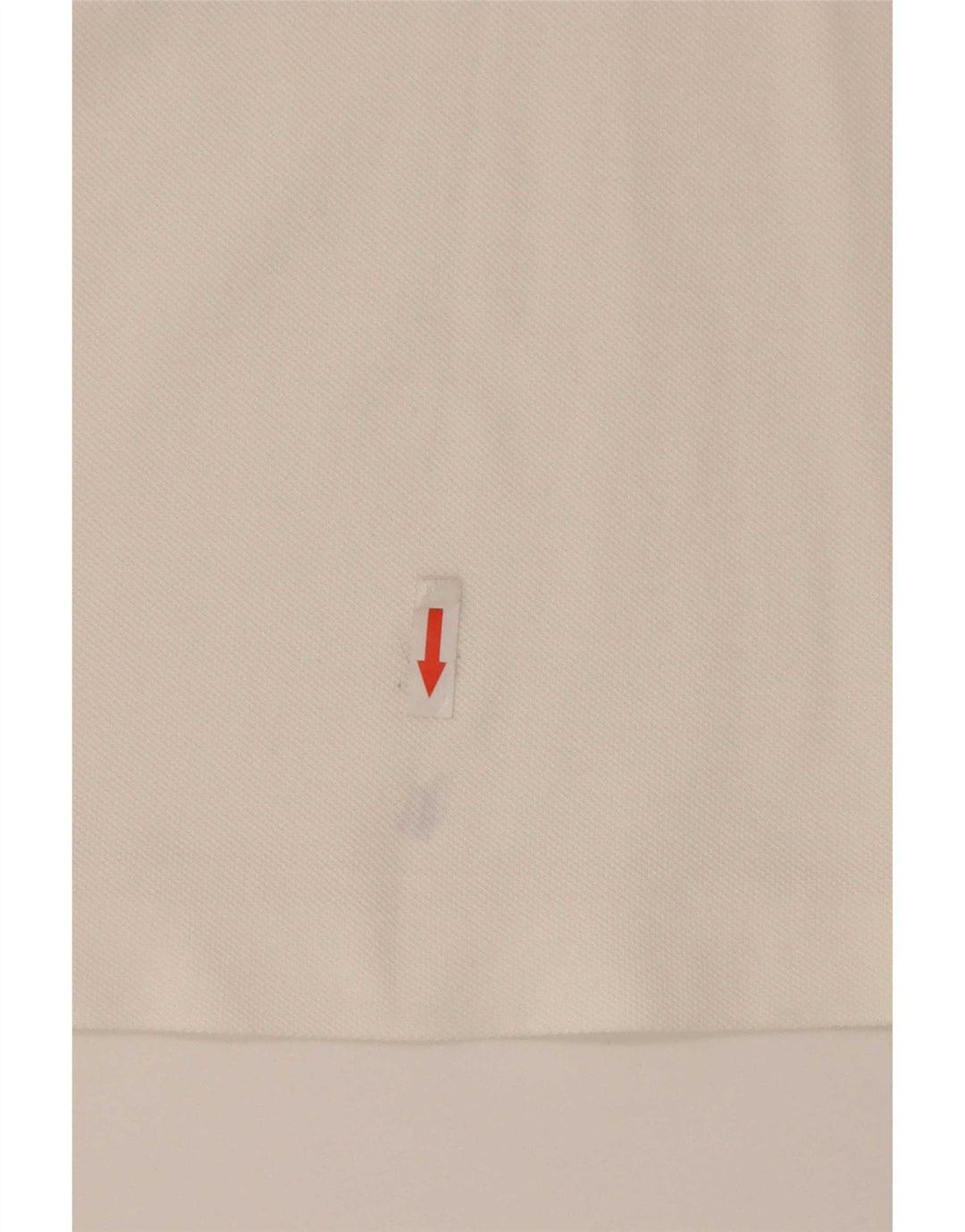 Polo da uomo Lacoste taglia 4 media in cotone bianco
