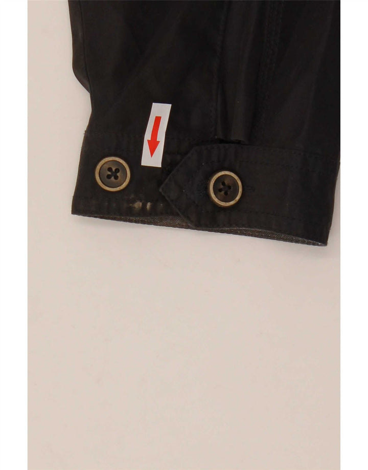 Giubbotto bomber da uomo Marks & Spencer UK 40 grande poliestere blu navy