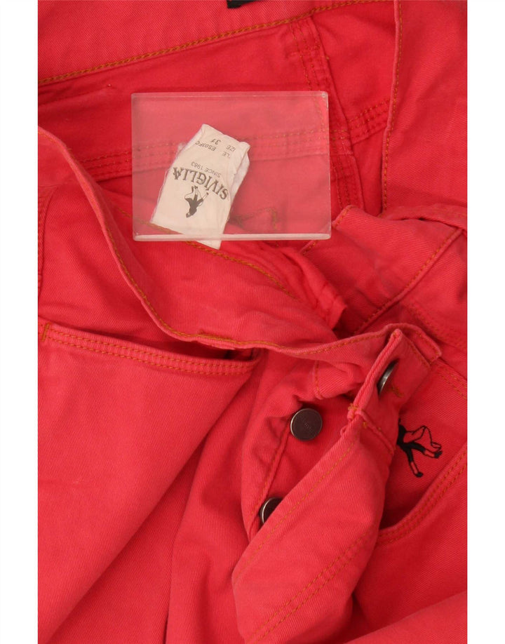 Pantaloncini casual da uomo SIVIGLIA W31 Rosso medio in cotone