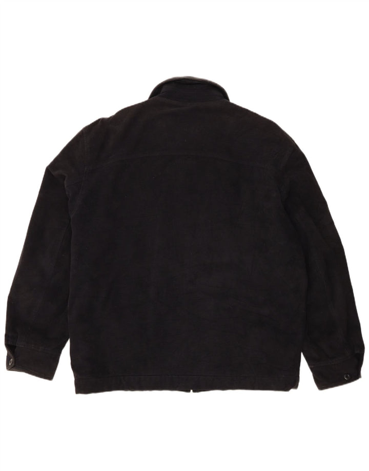 Giubbotto bomber da uomo Gas UK 40 grande cotone blu navy