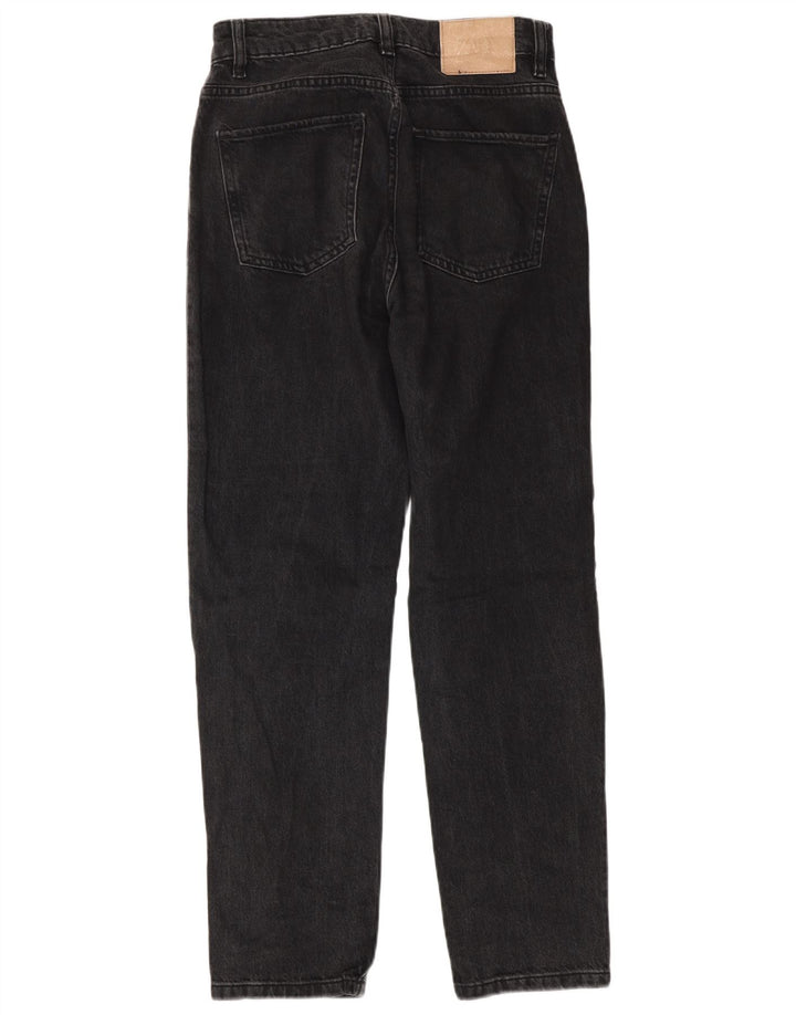 Jeans dritti da donna ZARA EU 36 XS W26 L29 Nero