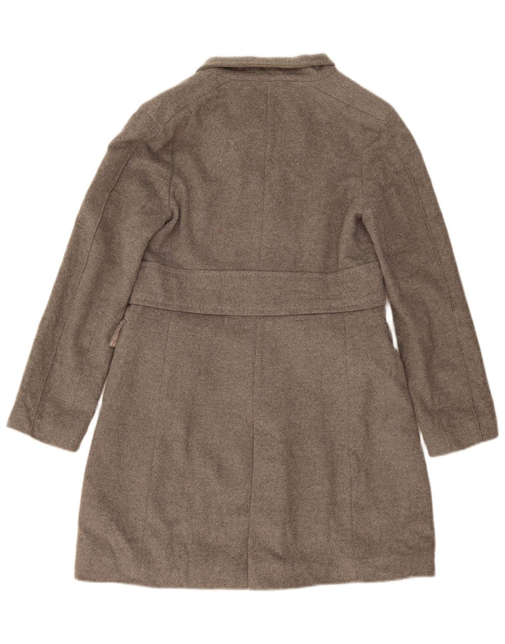 Cappotto doppiopetto da donna Zara UK 14 Lana grigio medio