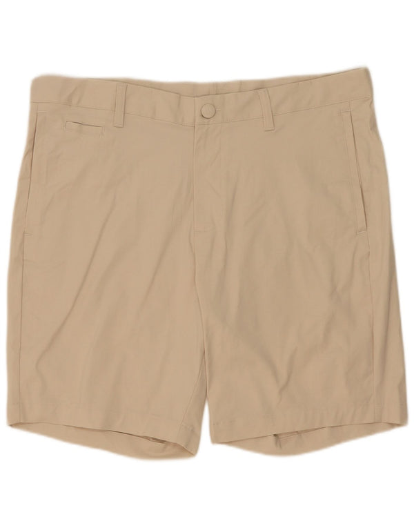 Pantaloncini chino da uomo Adidas W34 grandi in cotone beige