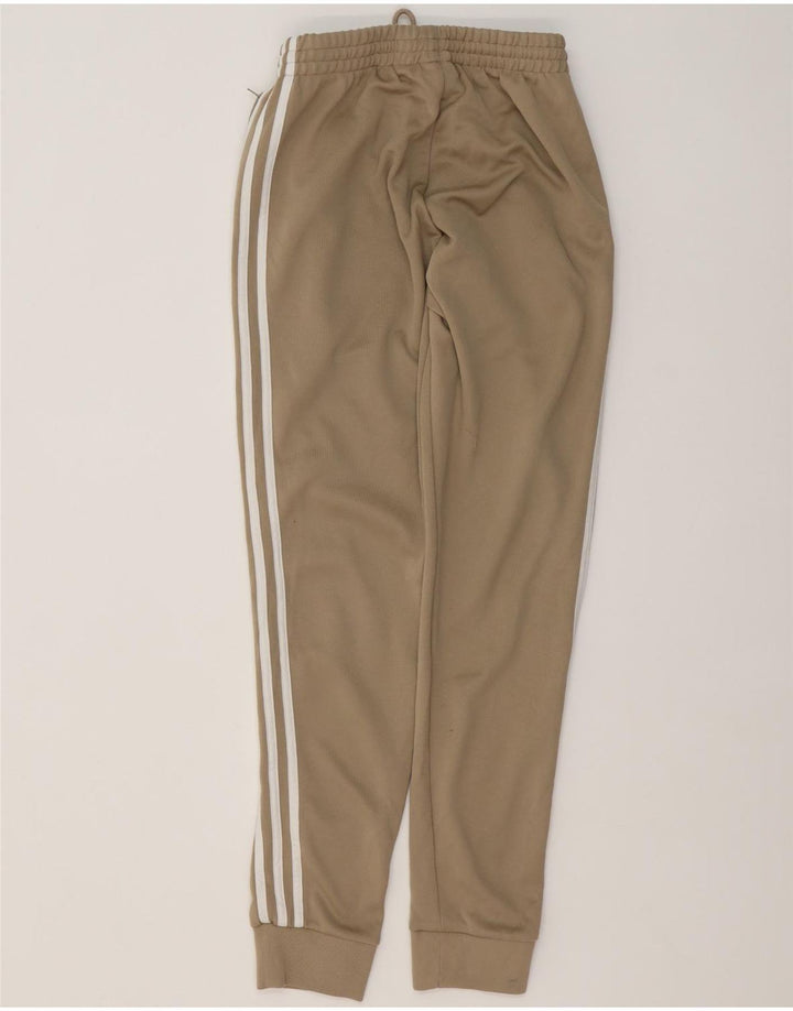 Pantaloni da tuta da uomo Adidas Joggers piccoli in poliestere kaki