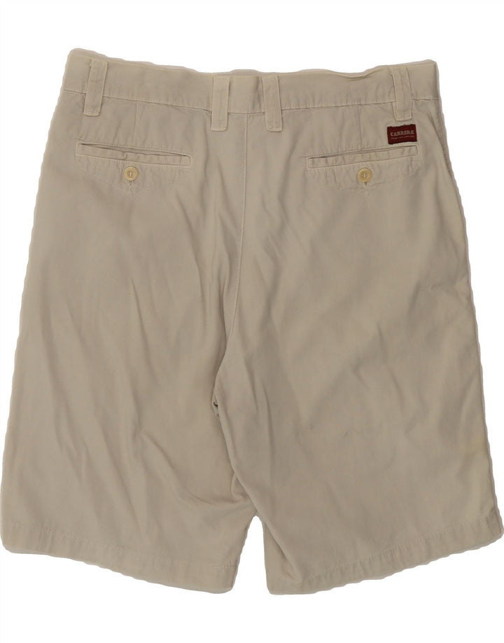 CARRERA Mens Chino Shorts IT 50 Large W34 Beige Cotton Vintage Carrera and Second-Hand Carrera from Messina Hembry 