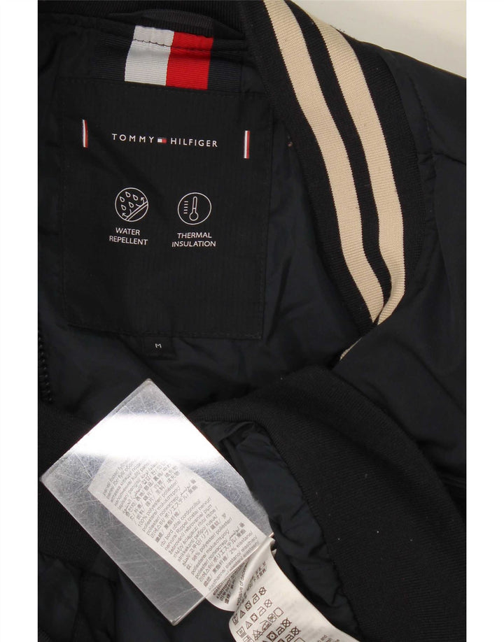 Giacca imbottita da uomo Tommy Hilfiger UK 38 poliestere medio blu navy