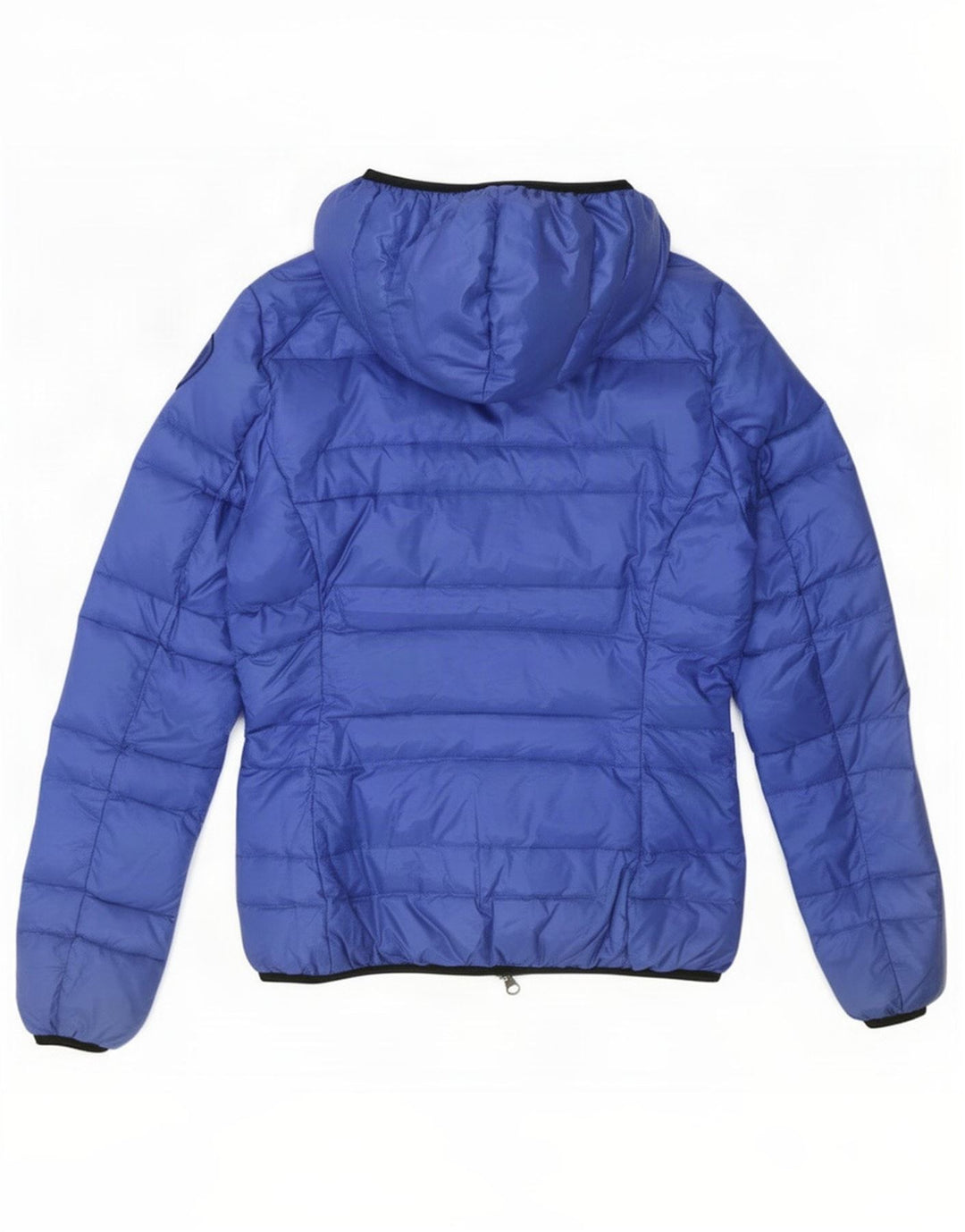 Giacca imbottita con cappuccio da donna Blauer UK 10 Small blu in poliammide