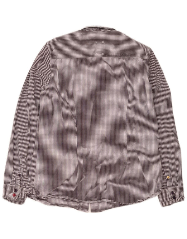 Camicia da donna Joules UK 14 Cotone a quadretti viola medio