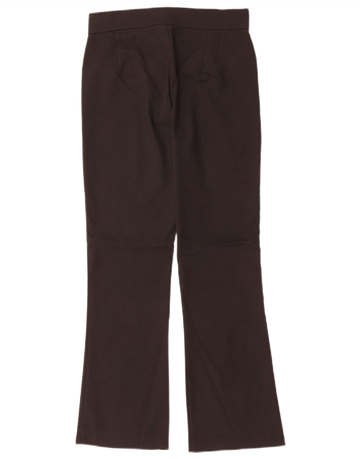 Pantaloni casual Bootcut da donna Zara piccoli W26 L26 neri