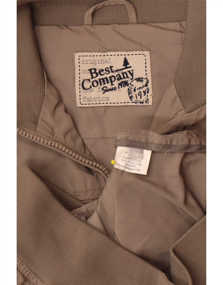 Giubbotto bomber da uomo Best Company UK 38 Poliestere grigio medio
