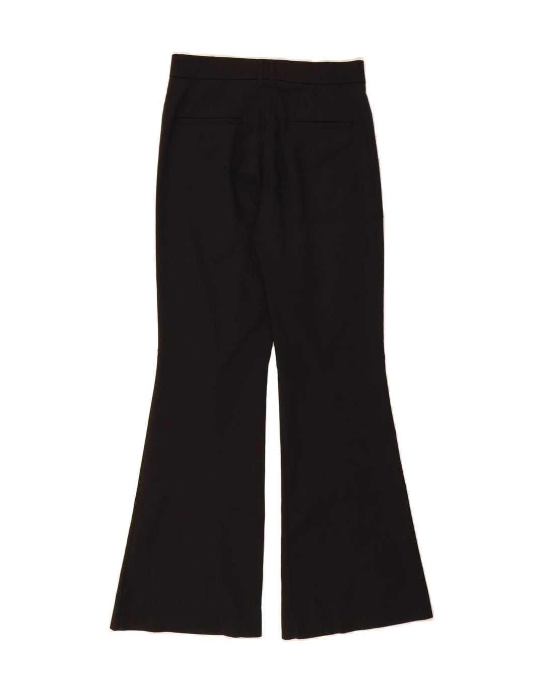 ZARA Womens Flare Casual Trousers Medium W28 L31 Black Vintage Zara and Second-Hand Zara from Messina Hembry 