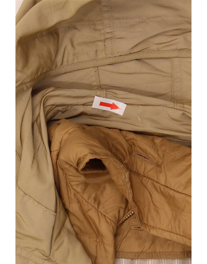 Giacca parka oversize con cappuccio da donna Massimo Dutti UK 6 XS Cachi