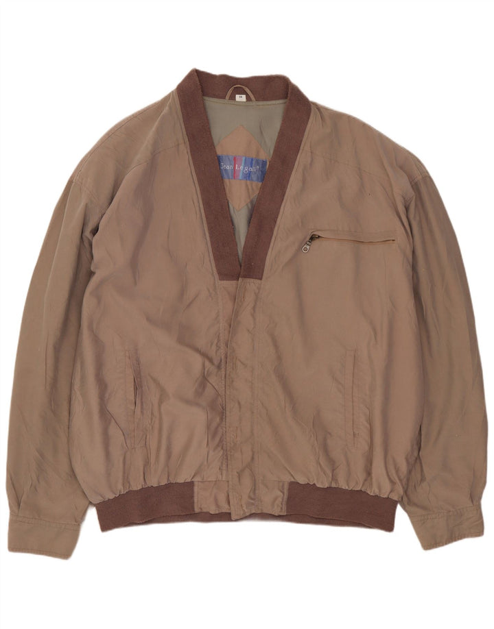 JEAN LEGALLI Giubbotto bomber da uomo vestibilità ampia IT 54 2XL Poliestere grigio