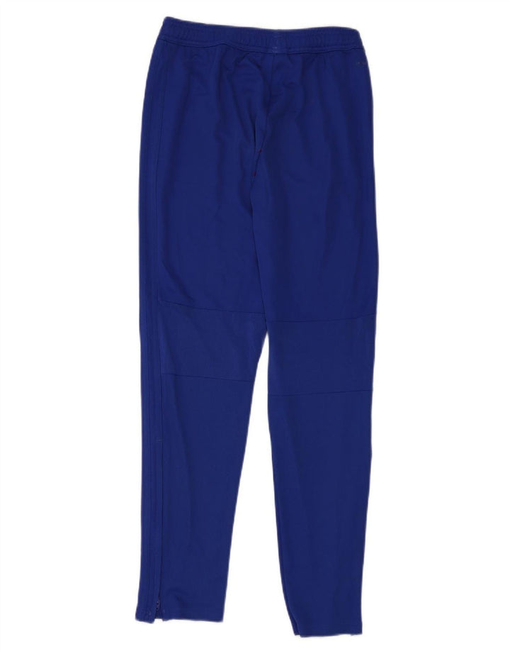 Pantaloni della tuta ADIDAS da bambino 13-14 anni in poliestere blu