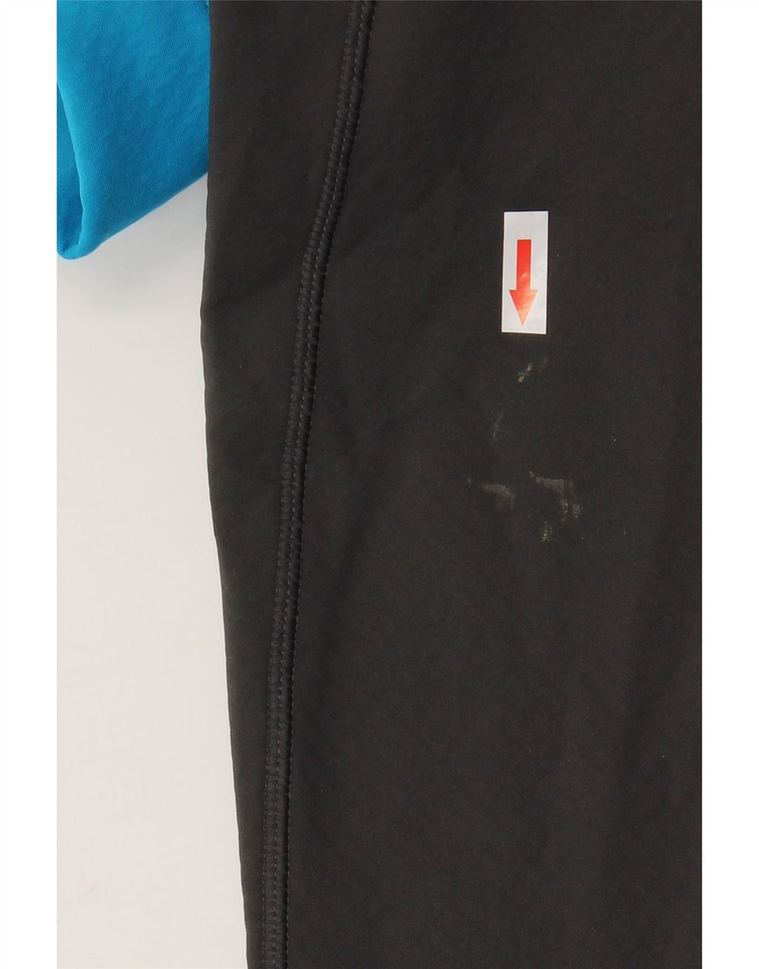 Canterbury - Top da tuta pullover con zip e collo da uomo, piccolo, color block blu