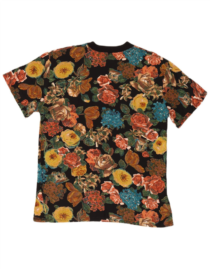 Topazio Camicetta da donna Top UK 14 Viscosa floreale multicolore media