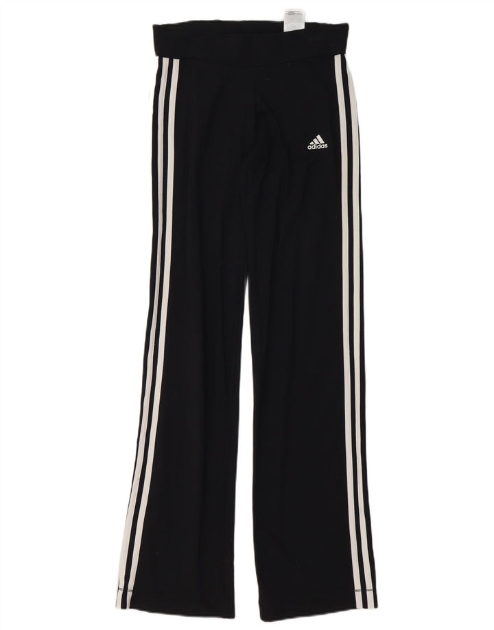 Pantaloni da tuta Adidas Climalite da donna UK 8 Small Poliestere nero