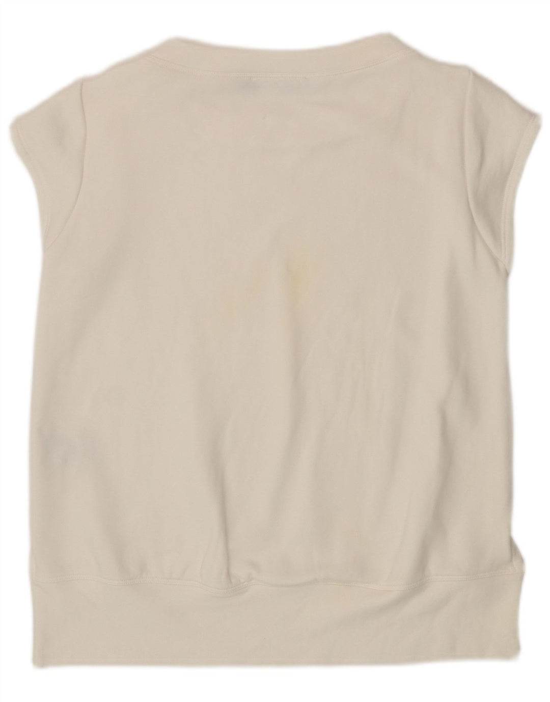 T-shirt da donna Jeckerson Top UK 14 cotone bianco medio