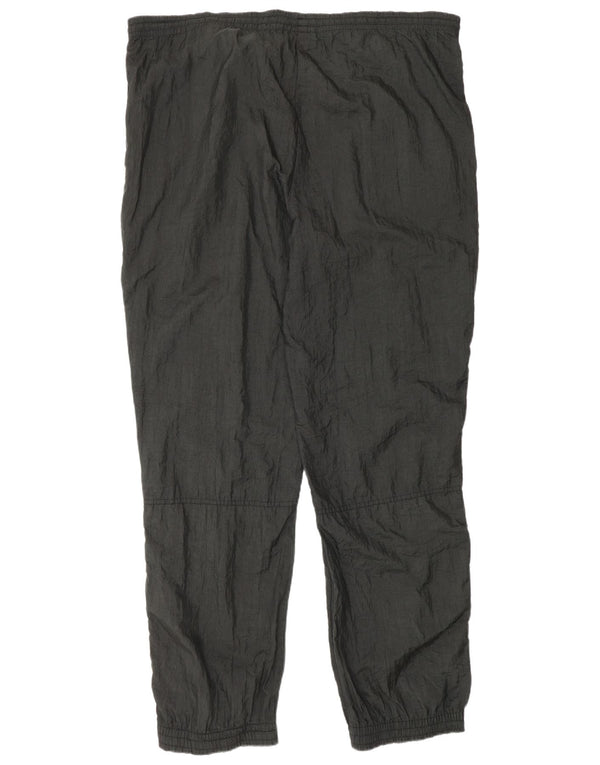 Reebok Mens Tracksuit Trousers Joggers Large Black Nylon
