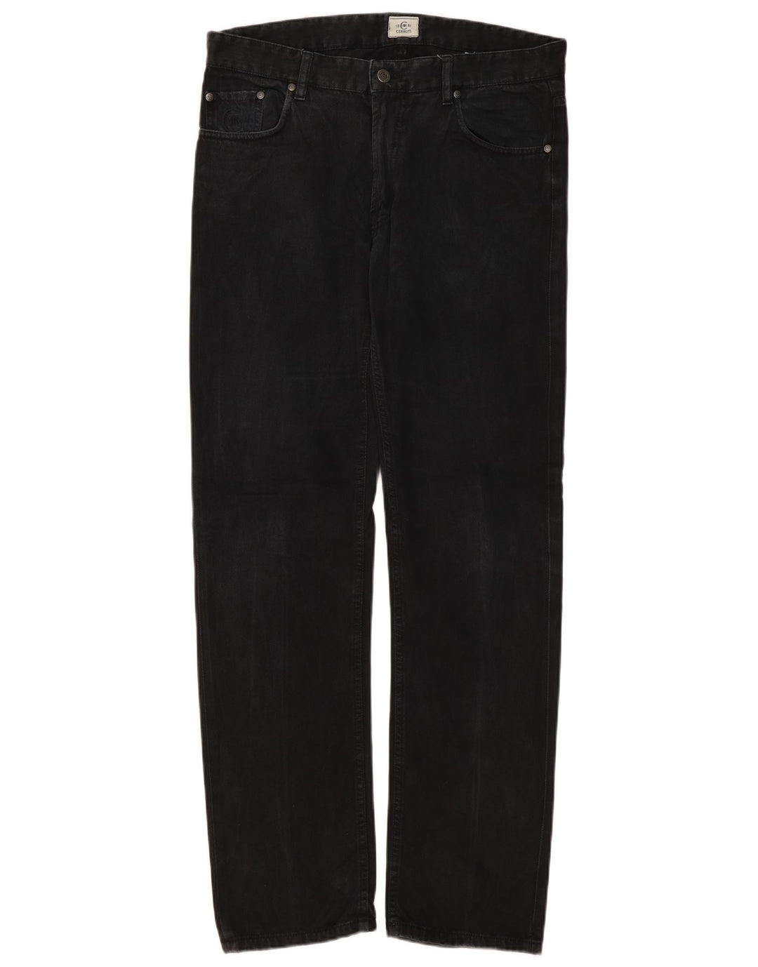 Jeans dritti da uomo CERRUTI 1881 W36 L34 neri