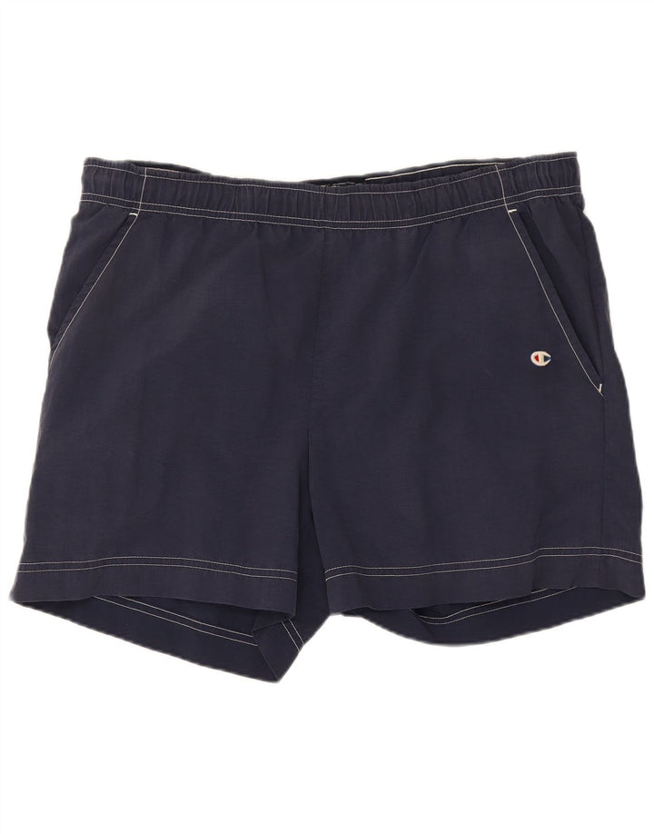 Pantaloncini sportivi da uomo Champion piccoli blu navy