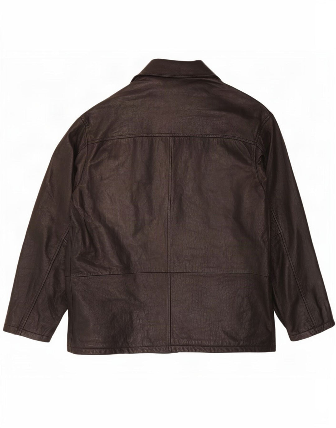 Giacca in pelle da uomo Trapper IT 50 Large Nera