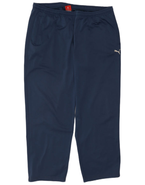 Pantaloni da tuta da uomo Puma 2XL poliestere blu navy