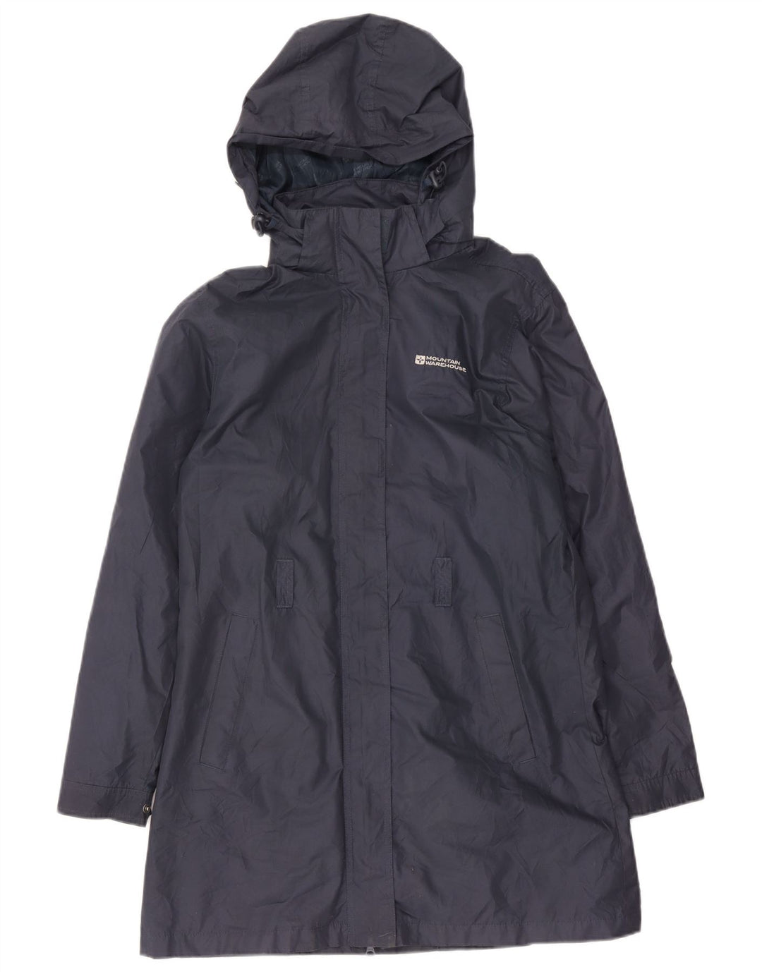 Impermeabile con cappuccio da donna Mountain Warehouse UK 12 medio poliestere blu navy