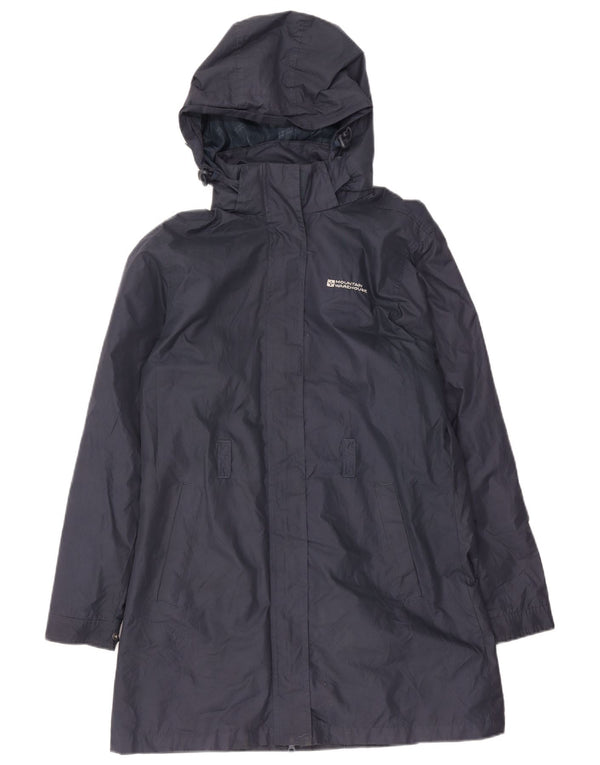 Impermeabile con cappuccio da donna Mountain Warehouse UK 12 medio poliestere blu navy