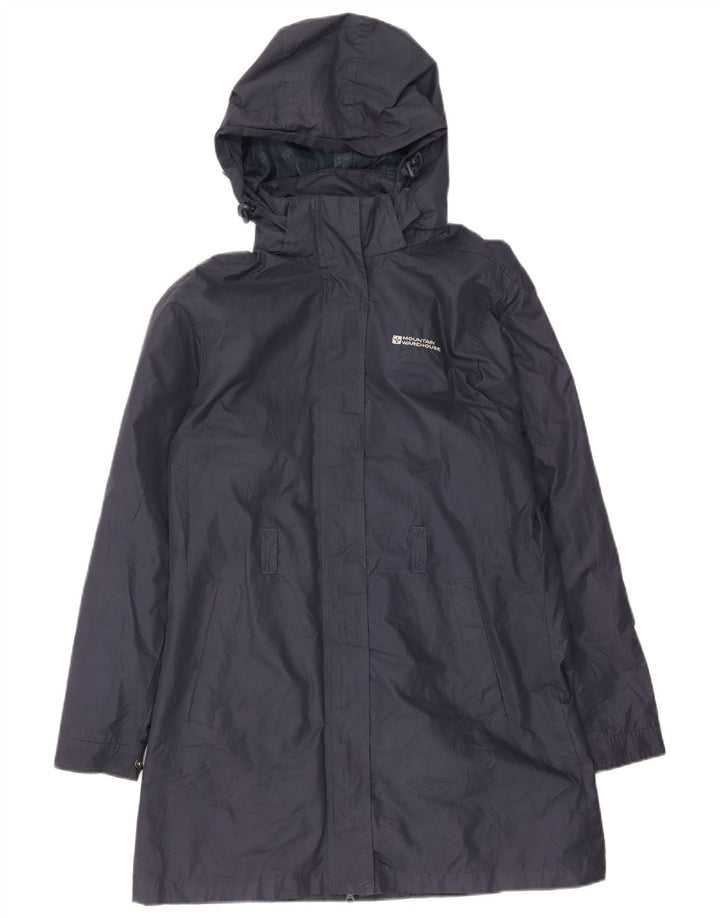 Impermeabile con cappuccio da donna Mountain Warehouse UK 12 medio poliestere blu navy