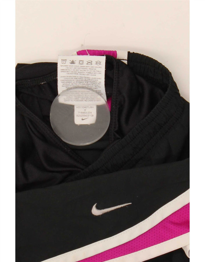 Pantaloncini sportivi Nike da donna UK 14 Medium Black Poliestere Colourblock