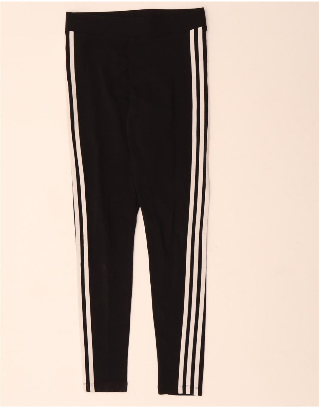 Leggings da donna ADIDAS UK 8/10 piccolo cotone nero