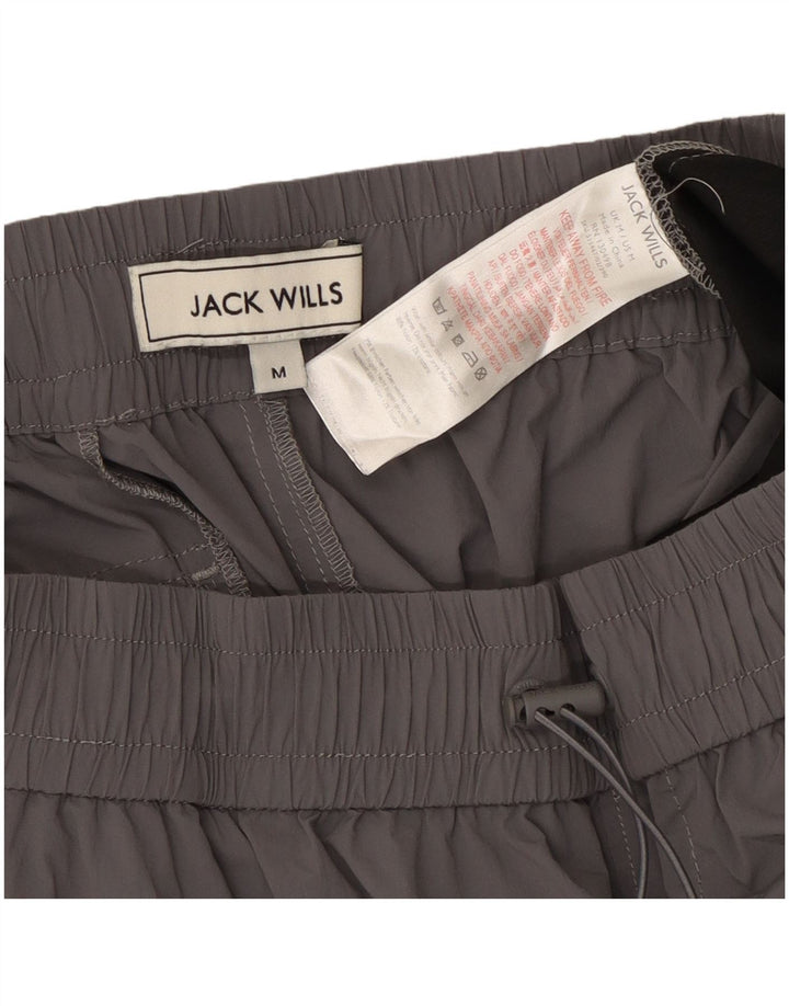 Pantaloni cargo da jogging da donna Jack Wills medi W28 L26 nylon grigio