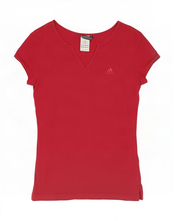T-shirt da donna Adidas Top UK 12 cotone rosa medio