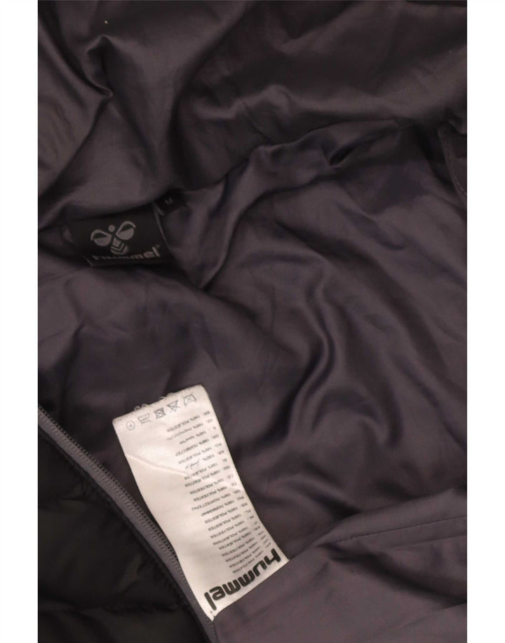 Giacca imbottita con cappuccio da uomo Hummel UK 38 Poliestere color block medio nero