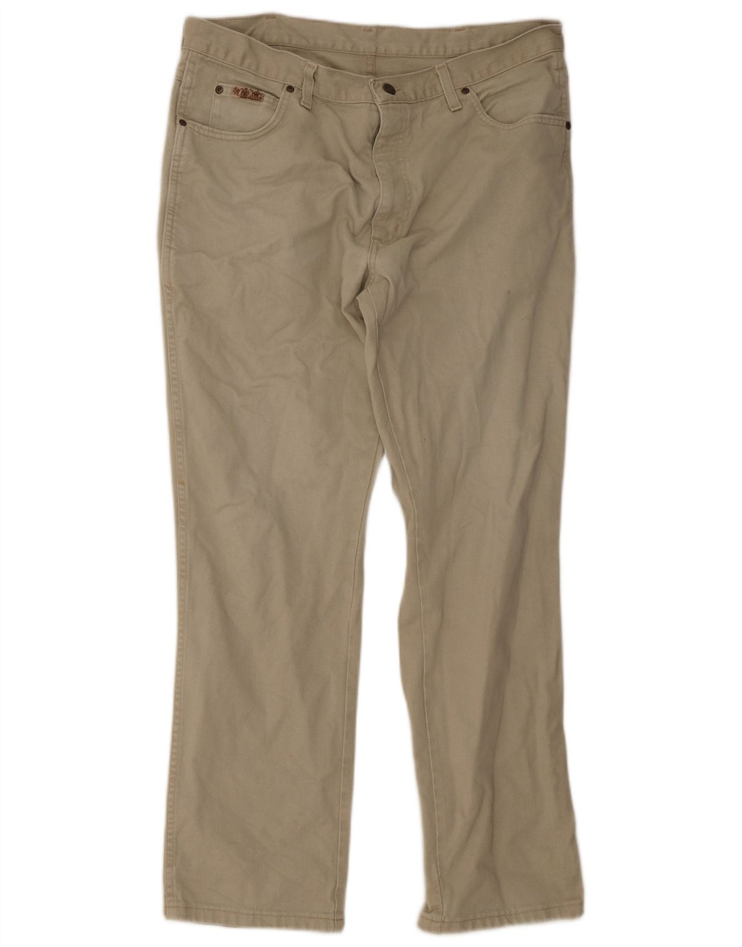 Jeans dritti da uomo Wrangler W36 L32 verdi