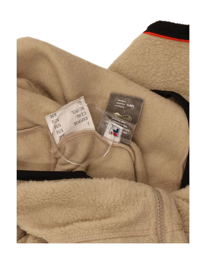 Giacca in pile da uomo Fila UK 36 Small Beige Poliestere