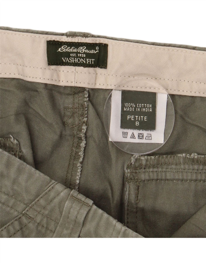 Pantaloni capri da donna Vashon Fit EDDIE BAUER US 8 Medium W32 L22 Khaki
