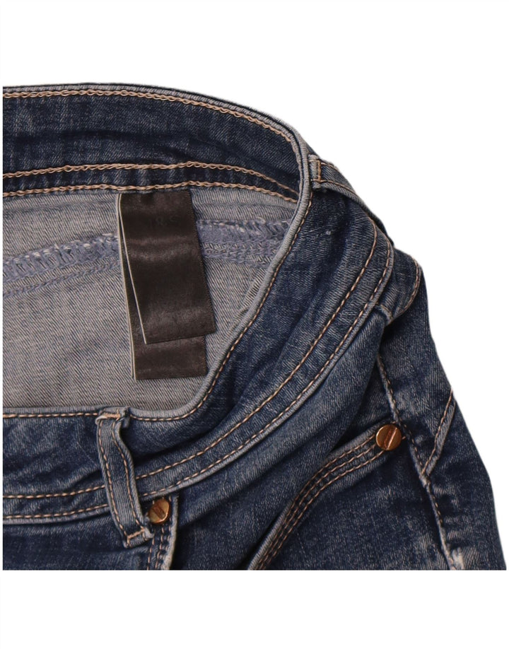 Jeans slim da donna Marks & Spencer W32 L30 cotone blu
