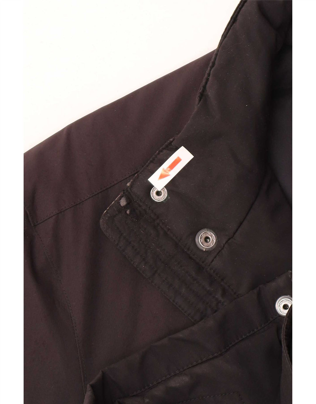 Cappotto imbottito da uomo Adidas UK 38/40 medio poliestere nero