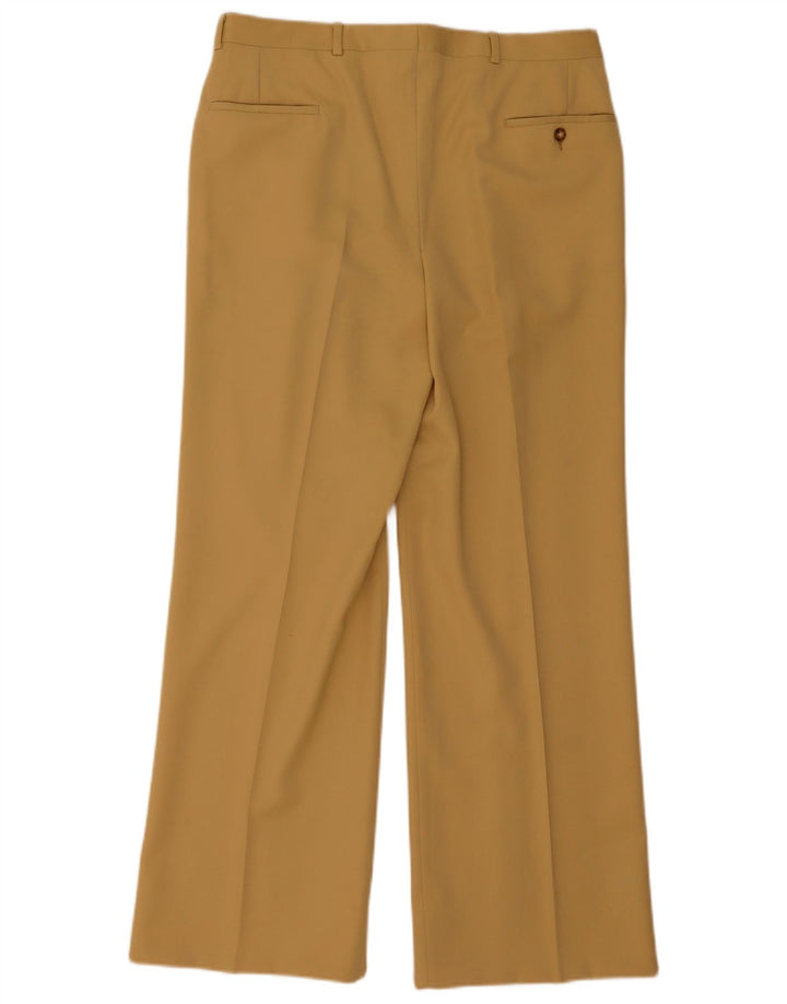 Abito vintage da uomo doppio petto in 2 pezzi medio W34 L31 Beige