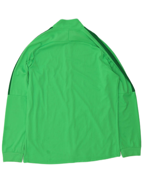 Giacca sportiva Nike da uomo con grafica XL XL verde in poliestere color block