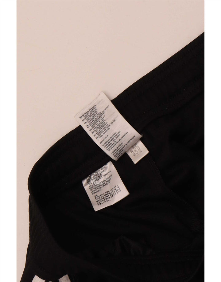 Pantaloni da tuta Adidas Climacool da uomo piccoli in poliestere nero