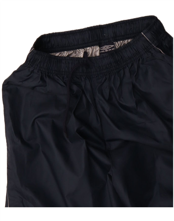Pantaloni da tuta grafici da uomo UMBRO nylon medio blu navy