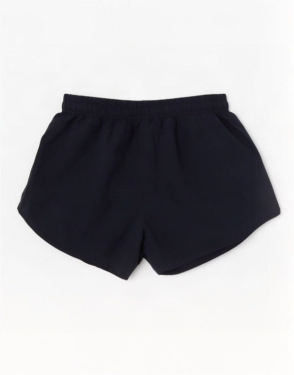 Pantaloncini sportivi Nike da donna Dri Fit UK 6 XS blu navy poliestere