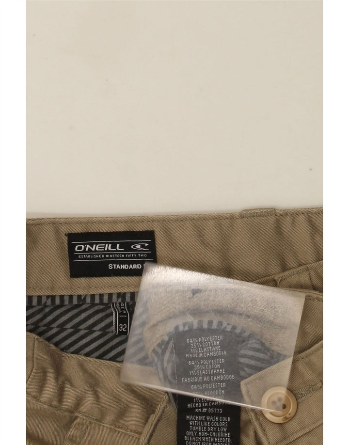 Pantaloncini chino da uomo O'Neill W32 poliestere beige medio