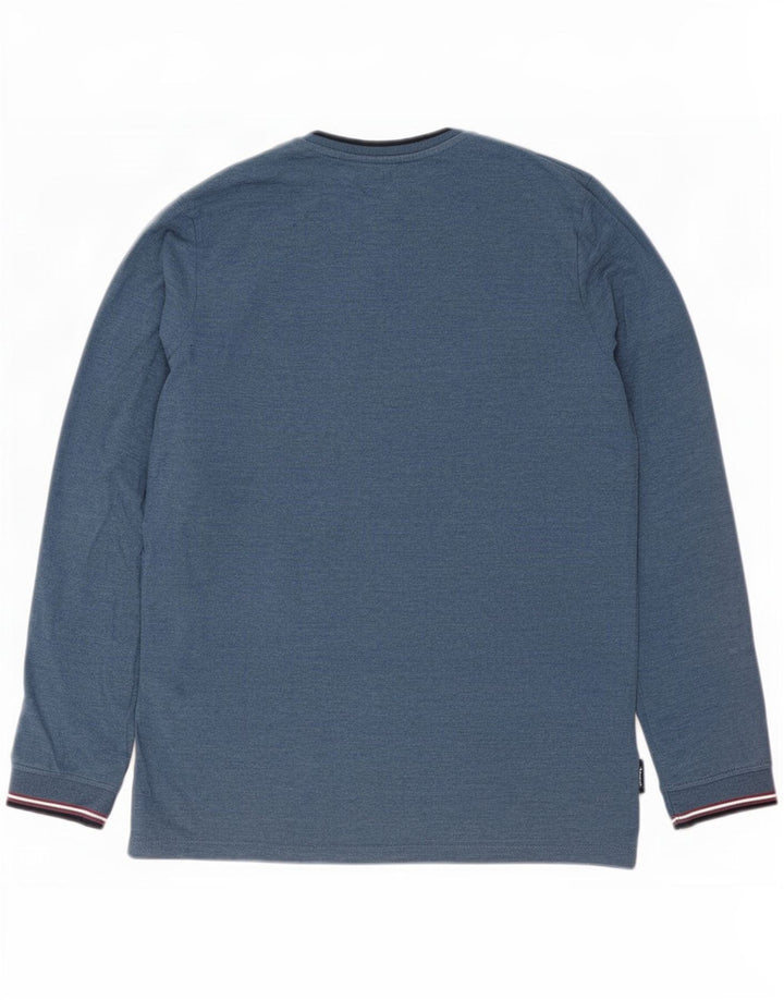 Maglia da bambino a maniche lunghe Ben Sherman 14-15 anni in cotone blu