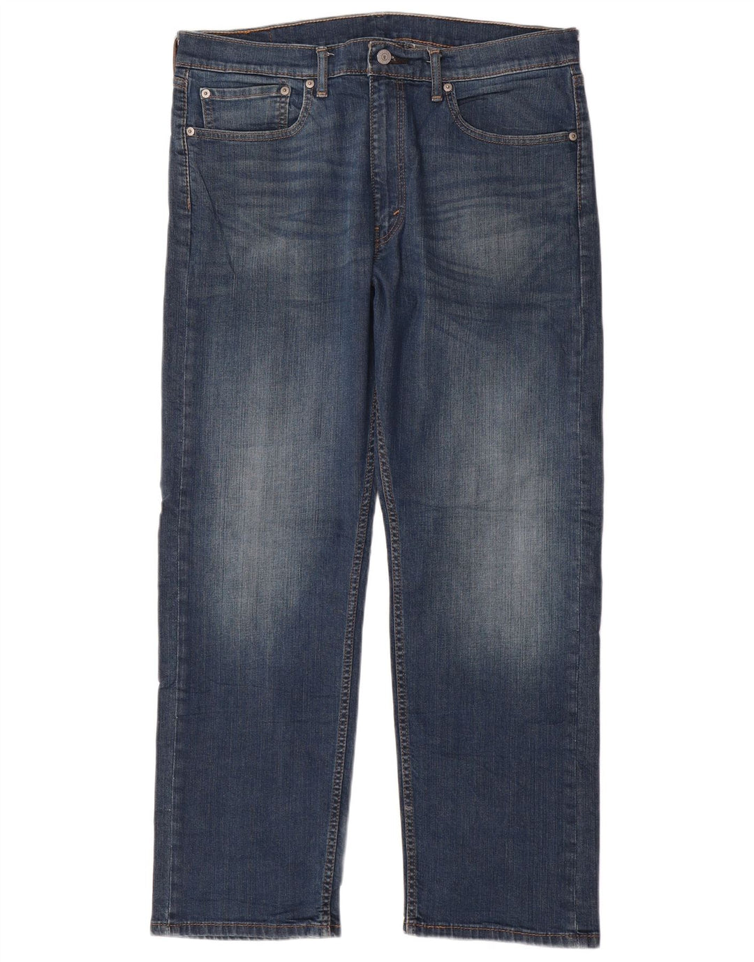 LEVI'S Jeans dritti da uomo 505 W36 L30 cotone blu